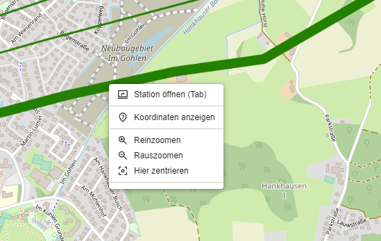 GIS Ployline contextmenu